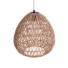 LEDTM® JJENSON 00911 Boho Κρεμαστό Φωτιστικό Οροφής με Ντουί 1 x E27 AC 220-240V IP20 - Μπεζ - Μ35 x Π35 x Υ35cm - Image 5