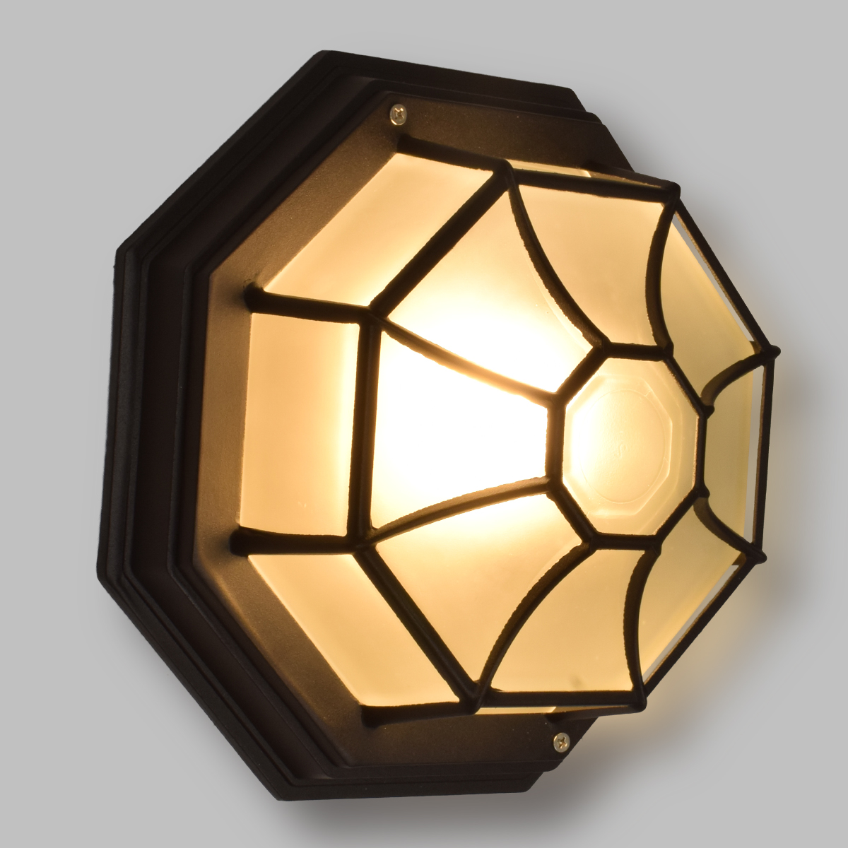LEDTM® RUBY 00912 Vintage Φωτιστικό Οροφής με Ντουί 1 x E27 AC 220-240V IP20 - Μαύρο & Λευκό - Μ27 x Π27 x Υ12cm - Image 3