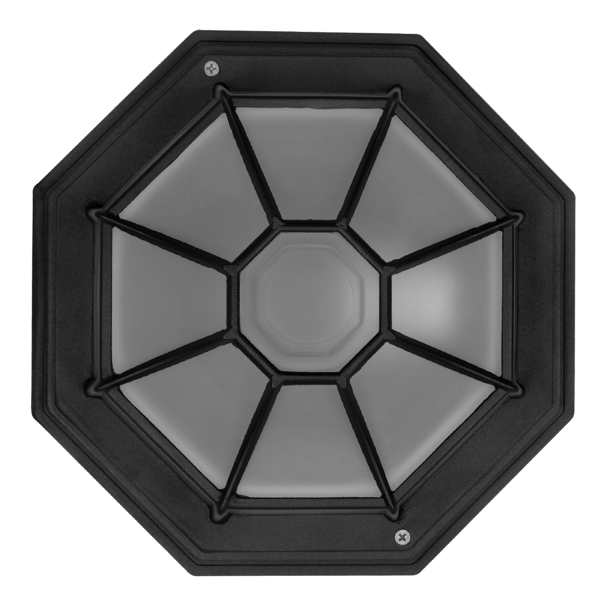 LEDTM® RUBY 00912 Vintage Φωτιστικό Οροφής με Ντουί 1 x E27 AC 220-240V IP20 - Μαύρο & Λευκό - Μ27 x Π27 x Υ12cm - Image 5