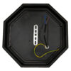 LEDTM® RUBY 00913 Vintage Φωτιστικό Οροφής με Ντουί 1 x E27 AC 220-240V IP20 - Χάλκινο Εφέ Σκουριάς - Μ21 x Π21 x Υ10cm - Image 8