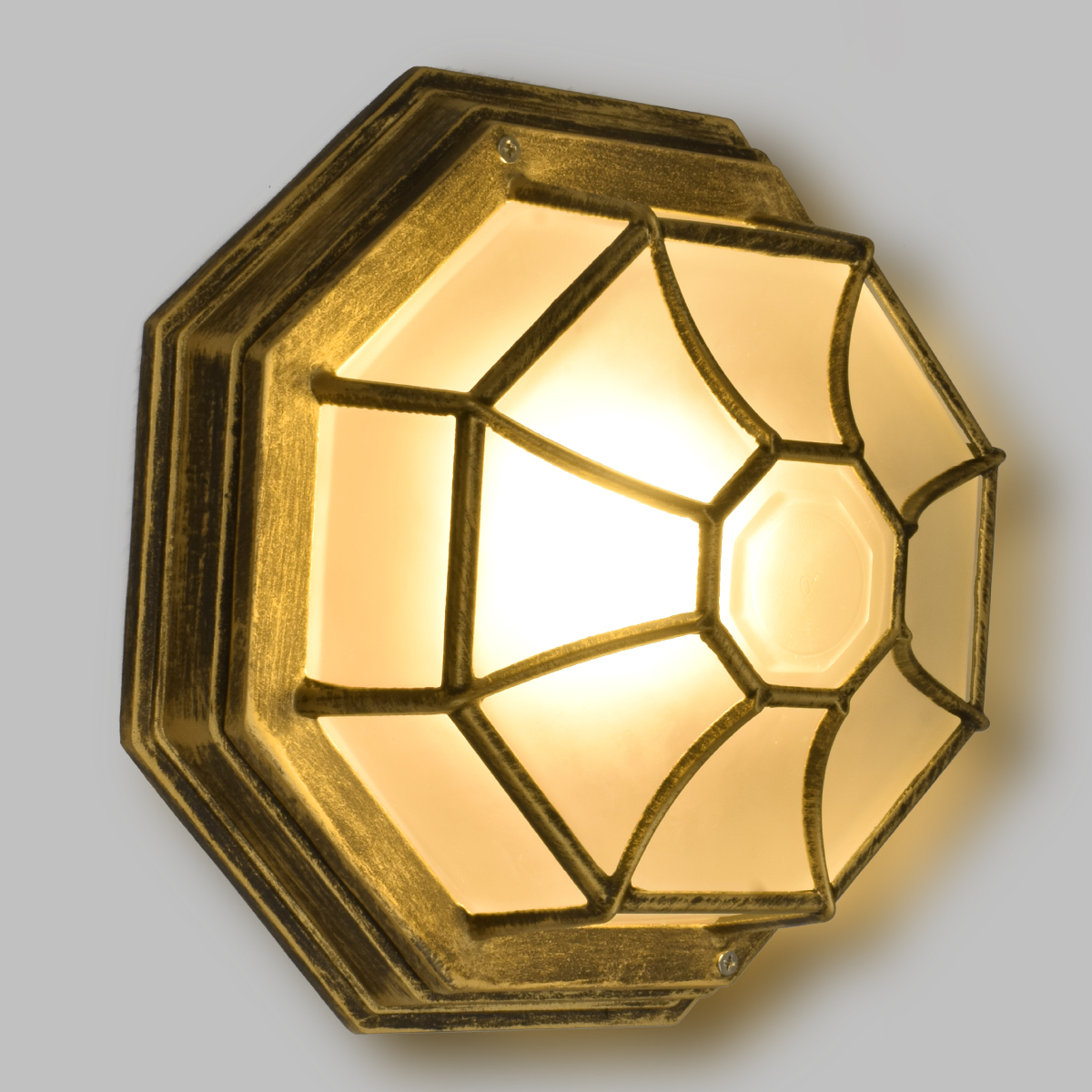 LEDTM® RUBY 00914 Vintage Φωτιστικό Οροφής με Ντουί 1 x E27 AC 220-240V IP20 - Μπρούτζινο Εφέ Σκουριάς - Μ21 x Π21 x Υ10cm - Image 3