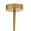 LEDTM® DRIZZLE 00921 Μοντέρνο Φωτιστικό Οροφής με Ντουί 1 x E27 AC 220-240V IP20 - Λευκό & Χρυσό - Μ15 x Π15 x Υ100cm - Image 8