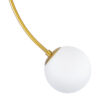 LEDTM® DRIZZLE 00922 Μοντέρνο Φωτιστικό Οροφής με Ντουί 1 x E27 AC 220-240V IP20 - Λευκό & Χρυσό - Μ15 x Π15 x Υ70cm - Image 7