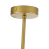 LEDTM® DRIZZLE 00922 Μοντέρνο Φωτιστικό Οροφής με Ντουί 1 x E27 AC 220-240V IP20 - Λευκό & Χρυσό - Μ15 x Π15 x Υ70cm - Image 9
