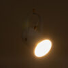 LEDTM® HAZEL 00924 Μοντέρνο Κρεμαστό Φωτιστικό Οροφής με Ντουί 1 x E27 AC 220-240V IP20 - Λευκό & Χρυσό - Μ12 x Π12 x Υ27cm - Image 3