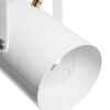 LEDTM® HAZEL 00924 Μοντέρνο Κρεμαστό Φωτιστικό Οροφής με Ντουί 1 x E27 AC 220-240V IP20 - Λευκό & Χρυσό - Μ12 x Π12 x Υ27cm - Image 8
