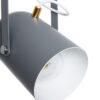 LEDTM® HAZEL 00925 Μοντέρνο Κρεμαστό Φωτιστικό Οροφής με Ντουί 1 x E27 AC 220-240V IP20 - Γκρι & Χρυσό - Μ12 x Π12 x Υ27cm - Image 8