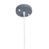 LEDTM® HAZEL 00925 Μοντέρνο Κρεμαστό Φωτιστικό Οροφής με Ντουί 1 x E27 AC 220-240V IP20 - Γκρι & Χρυσό - Μ12 x Π12 x Υ27cm - Image 9