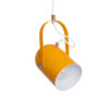 LEDTM® HAZEL 00926 Μοντέρνο Κρεμαστό Φωτιστικό Οροφής με Ντουί 1 x E27 AC 220-240V IP20 - Πορτοκαλί & Χρυσό - Μ12 x Π12 x Υ27cm - Image 2