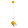 LEDTM® HAZEL 00926 Μοντέρνο Κρεμαστό Φωτιστικό Οροφής με Ντουί 1 x E27 AC 220-240V IP20 - Πορτοκαλί & Χρυσό - Μ12 x Π12 x Υ27cm - Image 4