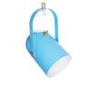 LEDTM® HAZEL 00927 Μοντέρνο Κρεμαστό Φωτιστικό Οροφής με Ντουί 1 x E27 AC 220-240V IP20 - Γαλάζιο & Χρυσό - Μ12 x Π12 x Υ27cm - Image 6