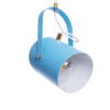 LEDTM® HAZEL 00927 Μοντέρνο Κρεμαστό Φωτιστικό Οροφής με Ντουί 1 x E27 AC 220-240V IP20 - Γαλάζιο & Χρυσό - Μ12 x Π12 x Υ27cm - Image 7