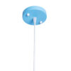 LEDTM® HAZEL 00927 Μοντέρνο Κρεμαστό Φωτιστικό Οροφής με Ντουί 1 x E27 AC 220-240V IP20 - Γαλάζιο & Χρυσό - Μ12 x Π12 x Υ27cm - Image 9