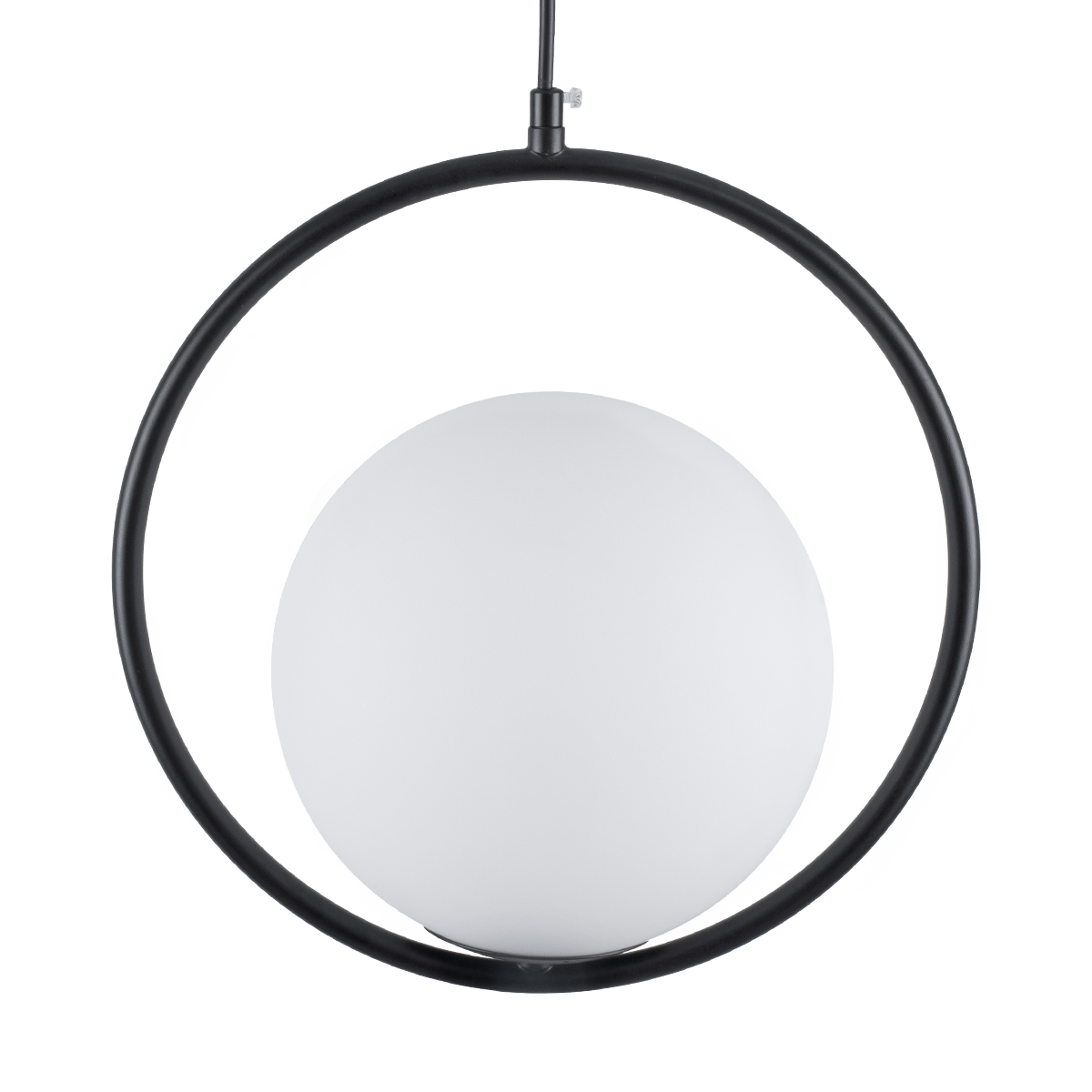 LEDTM® MADRID 00931 Μοντέρνο Κρεμαστό Φωτιστικό Οροφής με Ντουί 1 x E27 AC 220-240V IP20 - Μαύρο & Λευκό - Μ30 x Π20 x Υ30cm - Image 5