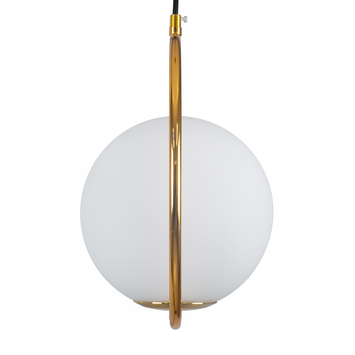 LEDTM® MADRID 00932 Μοντέρνο Κρεμαστό Φωτιστικό Οροφής με Ντουί 1 x E27 AC 220-240V IP20 - Χρυσό & Λευκό - Μ30 x Π20 x Υ30cm - Image 7