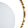 LEDTM® MADRID 00932 Μοντέρνο Κρεμαστό Φωτιστικό Οροφής με Ντουί 1 x E27 AC 220-240V IP20 - Χρυσό & Λευκό - Μ30 x Π20 x Υ30cm - Image 9