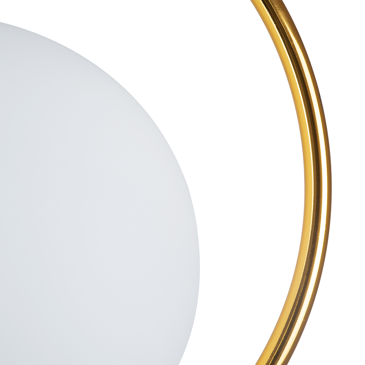 LEDTM® MADRID 00932 Μοντέρνο Κρεμαστό Φωτιστικό Οροφής με Ντουί 1 x E27 AC 220-240V IP20 - Χρυσό & Λευκό - Μ30 x Π20 x Υ30cm - Image 9