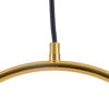 LEDTM® MADRID 00932 Μοντέρνο Κρεμαστό Φωτιστικό Οροφής με Ντουί 1 x E27 AC 220-240V IP20 - Χρυσό & Λευκό - Μ30 x Π20 x Υ30cm - Image 10
