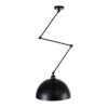 LEDTM® LOTUS 00939 Μοντέρνο Φωτιστικό Οροφής με Ντουί 1 x E27 AC 220-240V IP20 - Μαύρο - Μ30 x Π30 x Υ21cm - Image 5