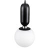 LEDTM® MAVERICK 00945 Μοντέρνο Κρεμαστό Φωτιστικό Οροφής με Ντουί 1 x E27 AC 220-240V IP20 - Μαύρο & Λευκό - Μ15 x Π15 x Υ33cm - Image 6