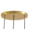 LEDTM® MONROE 00953 Μοντέρνο Κρεμαστό Φωτιστικό Οροφής με Ντουί 3 x E27 AC 220-240V IP20 - Χρυσό & Λευκό - Μ60 x Π60 x Υ50cm - Image 6
