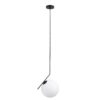 LEDTM® MONROE 00957 Μοντέρνο Κρεμαστό Φωτιστικό Οροφής με Ντουί 1 x E27 AC 220-240V IP20 - Μαύρο & Λευκό - Μ30 x Π30 x Υ75cm - Image 4