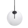 LEDTM® MONROE 00957 Μοντέρνο Κρεμαστό Φωτιστικό Οροφής με Ντουί 1 x E27 AC 220-240V IP20 - Μαύρο & Λευκό - Μ30 x Π30 x Υ75cm - Image 8