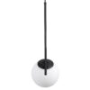 LEDTM® MONROE 00959 Μοντέρνο Κρεμαστό Φωτιστικό Οροφής με Ντουί 1 x E27 AC 220-240V IP20 - Μαύρο & Λευκό - Μ15 x Π15 x Υ49cm - Image 7