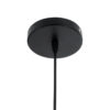 LEDTM® CARTER 00960 Μοντέρνο Κρεμαστό Φωτιστικό Οροφής με Ντουί 1 x E27 AC 220-240V IP20 - Μαύρο & Μπεζ - Μ28 x Π28 x Υ23cm - Image 9