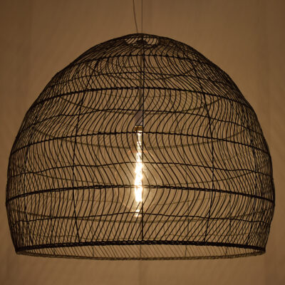 Alternative view of LEDTM® MALIBU 00966 Boho Κρεμαστό Φωτιστικό Οροφής με Ντουί 1 x E27 AC 220-240V IP20 - Μαύρο - Μ100 x Π100 x Y86cm