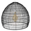 LEDTM® MALIBU 00966 Boho Κρεμαστό Φωτιστικό Οροφής με Ντουί 1 x E27 AC 220-240V IP20 - Μαύρο - Μ100 x Π100 x Y86cm - Image 5