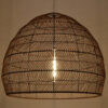 LEDTM® MALIBU 00967 Boho Κρεμαστό Φωτιστικό Οροφής με Ντουί 1 x E27 AC 220-240V IP20 - Καφέ - Μ100 x Π100 x Y86cm - Image 2