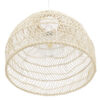 LEDTM® MALIBU 00968 Boho Κρεμαστό Φωτιστικό Οροφής με Ντουί 1 x E27 AC 220-240V IP20 - Μπεζ - Μ40 x Π40 x Υ35cm - Image 5