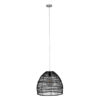LEDTM® MALIBU 00969 Boho Κρεμαστό Φωτιστικό Οροφής με Ντουί 1 x E27 AC 220-240V IP20 - Μαύρο - Μ40 x Π40 x Υ35cm - Image 2