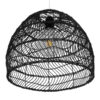 LEDTM® MALIBU 00969 Boho Κρεμαστό Φωτιστικό Οροφής με Ντουί 1 x E27 AC 220-240V IP20 - Μαύρο - Μ40 x Π40 x Υ35cm - Image 5