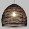 LEDTM® MALIBU 00970 Boho Κρεμαστό Φωτιστικό Οροφής με Ντουί 1 x E27 AC 220-240V IP20 - Καφέ - Μ40 x Π40 x Υ35cm - Image 2