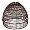 LEDTM® MALIBU 00970 Boho Κρεμαστό Φωτιστικό Οροφής με Ντουί 1 x E27 AC 220-240V IP20 - Καφέ - Μ40 x Π40 x Υ35cm - Image 5