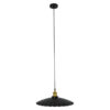 LEDTM® MARGI 00982 Vintage Κρεμαστό Φωτιστικό Οροφής με Ντουί 1 x E27 AC 220-240V IP20 - Μαύρο & Χρυσό - Μ40 x Π40 x Y15cm - Image 2