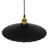 LEDTM® MARGI 00982 Vintage Κρεμαστό Φωτιστικό Οροφής με Ντουί 1 x E27 AC 220-240V IP20 - Μαύρο & Χρυσό - Μ40 x Π40 x Y15cm - Image 4
