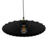LEDTM® MARGI 00982 Vintage Κρεμαστό Φωτιστικό Οροφής με Ντουί 1 x E27 AC 220-240V IP20 - Μαύρο & Χρυσό - Μ40 x Π40 x Y15cm - Image 5
