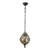 LEDTM® ETOILE 00988 Vintage Κρεμαστό Φωτιστικό Οροφής με Ντουί 1 x E27 AC 220-240V IP20 - Μπρούτζινο Εφέ Σκουριάς & Μελί - Μ18 x Π18 x Y27cm - Image 4