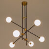 LEDTM® VELVET 00994 Μοντέρνο Κρεμαστό Φωτιστικό Οροφής με Ντουί 6 x G9 AC 220-240V IP20 - Πολύχρωμο - Μ80 x Π80 x Υ85cm - Image 3