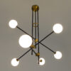LEDTM® VELVET 00994 Μοντέρνο Κρεμαστό Φωτιστικό Οροφής με Ντουί 6 x G9 AC 220-240V IP20 - Πολύχρωμο - Μ80 x Π80 x Υ85cm - Image 6