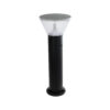 LEDTM® VEGGIE 90550 Φωτιστικό Κολωνάκι Κήπου με Ντουί 1 x E27 AC 220-240V Αδιάβροχο IP65 - Μαύρο - Μ23 x Π23 x Υ60cm - Image 2