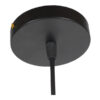 LEDTM® ANDY 01000 Μοντέρνο Κρεμαστό Φωτιστικό Οροφής με Ντουί 1 x E27 AC 220-240V IP20 - Μαύρο & Χρυσό - Μ35 x Π35 x Υ28cm - Image 6