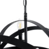 LEDTM® ESTELLE 01003 Vintage Κρεμαστό Φωτιστικό Οροφής με Ντουί 8 x E14 AC 220-240V IP20 - Μαύρο - Μ65 x Π65 x Y50cm - Image 8