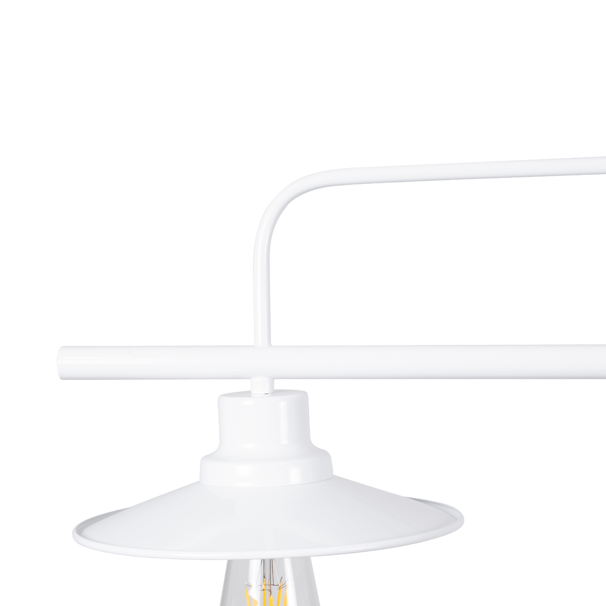 LEDTM® REGAL 01010 Vintage Φωτιστικό Οροφής με Ντουί 3 x E27 AC 220-240V IP20 - Λευκό - Μ110 x Π26 x Υ75cm - Image 10