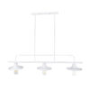 LEDTM® REGAL 01010 Vintage Φωτιστικό Οροφής με Ντουί 3 x E27 AC 220-240V IP20 - Λευκό - Μ110 x Π26 x Υ75cm - Image 5