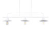 LEDTM® REGAL 01010 Vintage Φωτιστικό Οροφής με Ντουί 3 x E27 AC 220-240V IP20 - Λευκό - Μ110 x Π26 x Υ75cm - Image 7