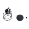 LEDTM® CAGE 01017 Vintage Κρεμαστό Φωτιστικό Οροφής με Ντουί 1 x E27 AC 220-240V IP20 - Μαύρο - Μ15 x Π15 x Υ20cm - Image 10